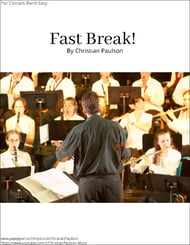 Fast Break! Concert Band sheet music cover Thumbnail